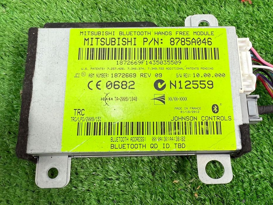 MODUL BLUETOOTH MITSUBISHI OUTLANDER 2 2.2 DIESEL 2012 / MITSUBISHI OUTLANDER 2 2.2 DIESEL 2009 COD OEM 8785A046 8785A010 2005-2012