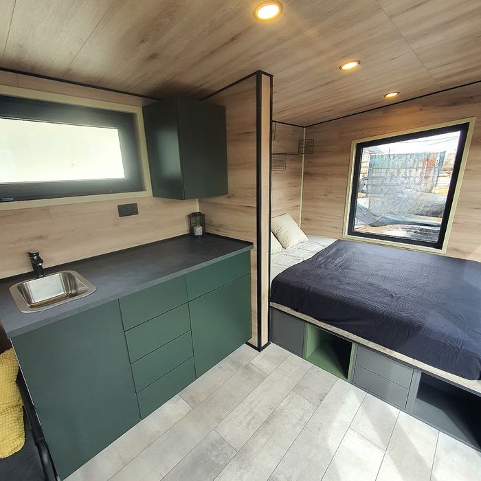 Tinyhouse Constructie lemn