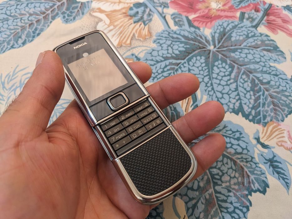 Carcasă Originală Nokia 8800 Arte Carbon