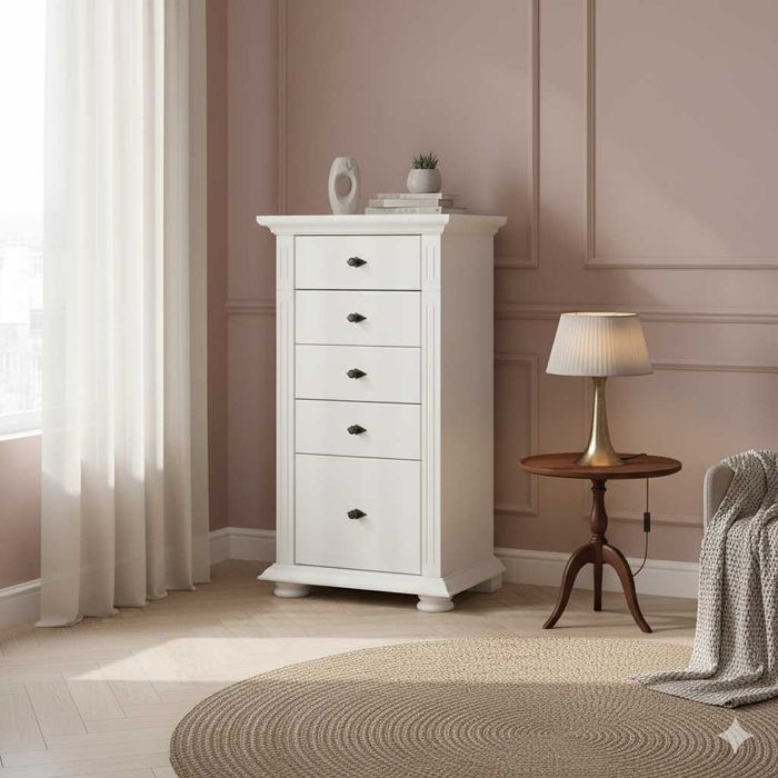 Comoda din lemn masiv Verona, 5 sertare