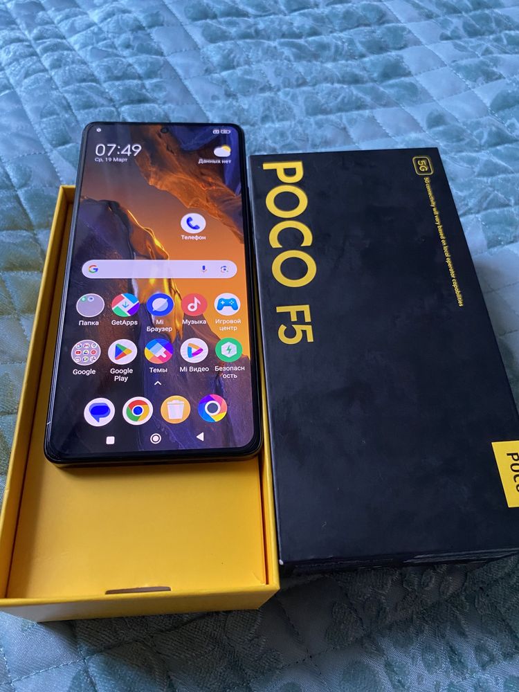 Poco F5.  5G.  12/256