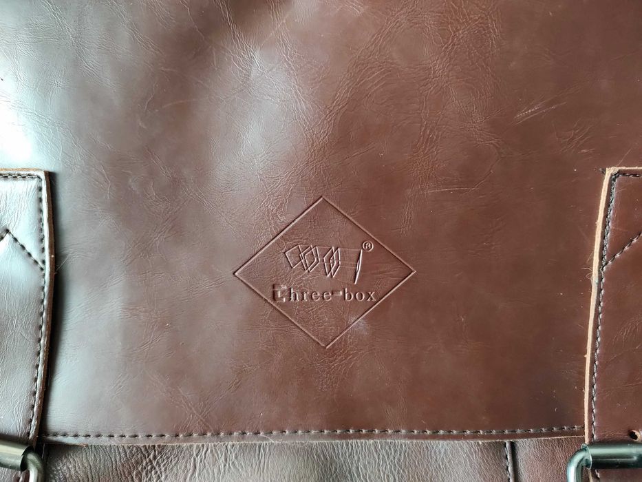 Geanta de umar din piele naturala Three Box