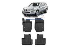 Гумени стелки зa  Mercedes GL X164, 2006-2012 г., ProLine 3D