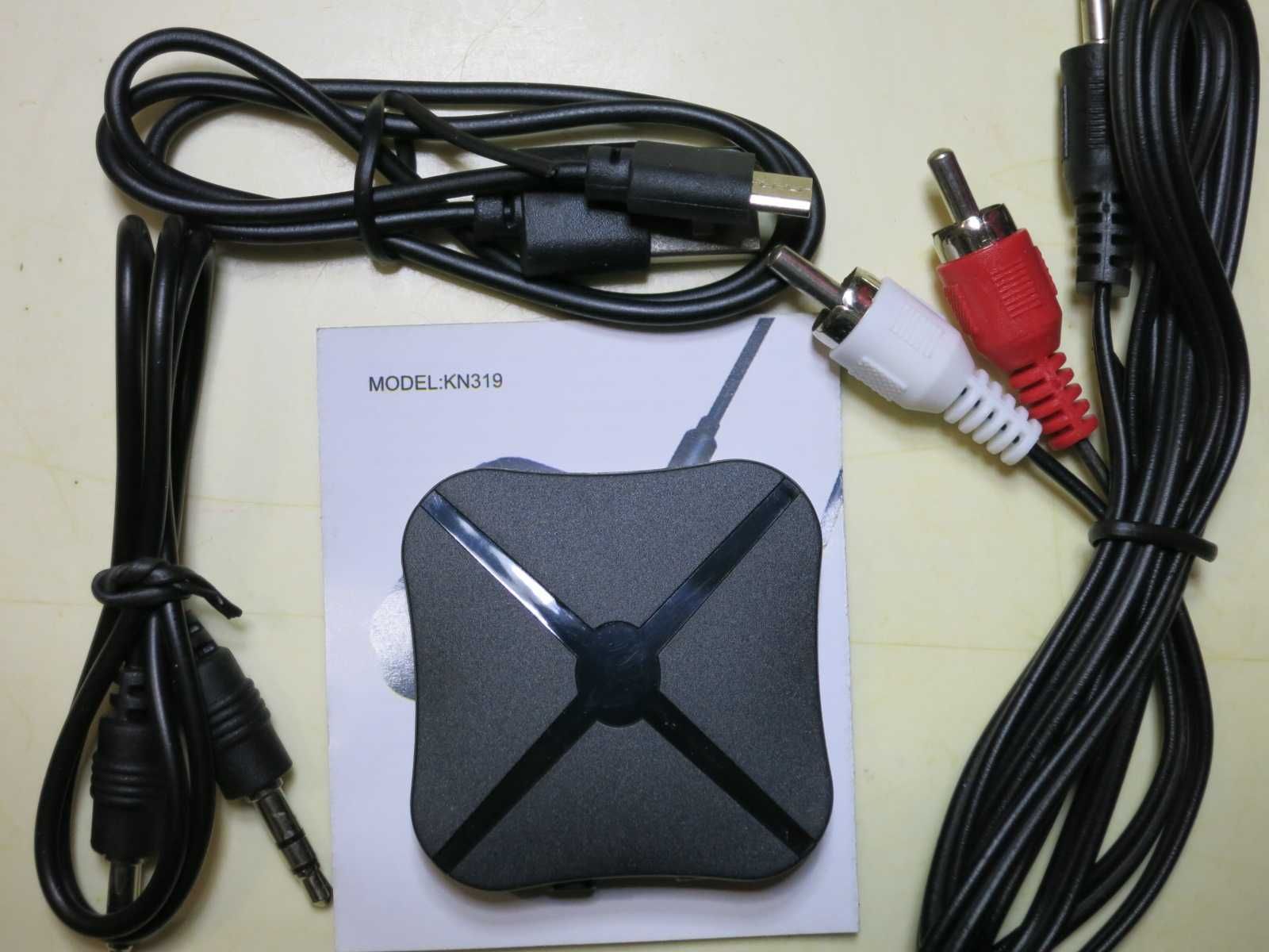 Безжичен компютърен Bluetooth аудио предавател и приемник 2 в 1