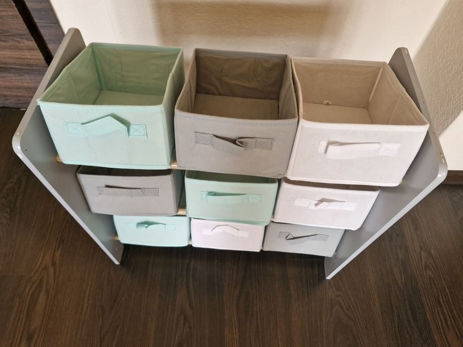 Детска етажерка за съхранение на играчки