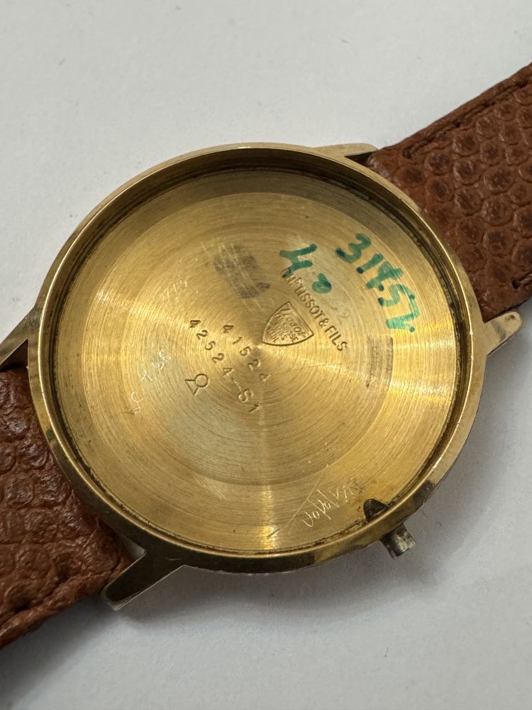 Ceas Tissot Visodate, mecanic swiss made. Palcat aur