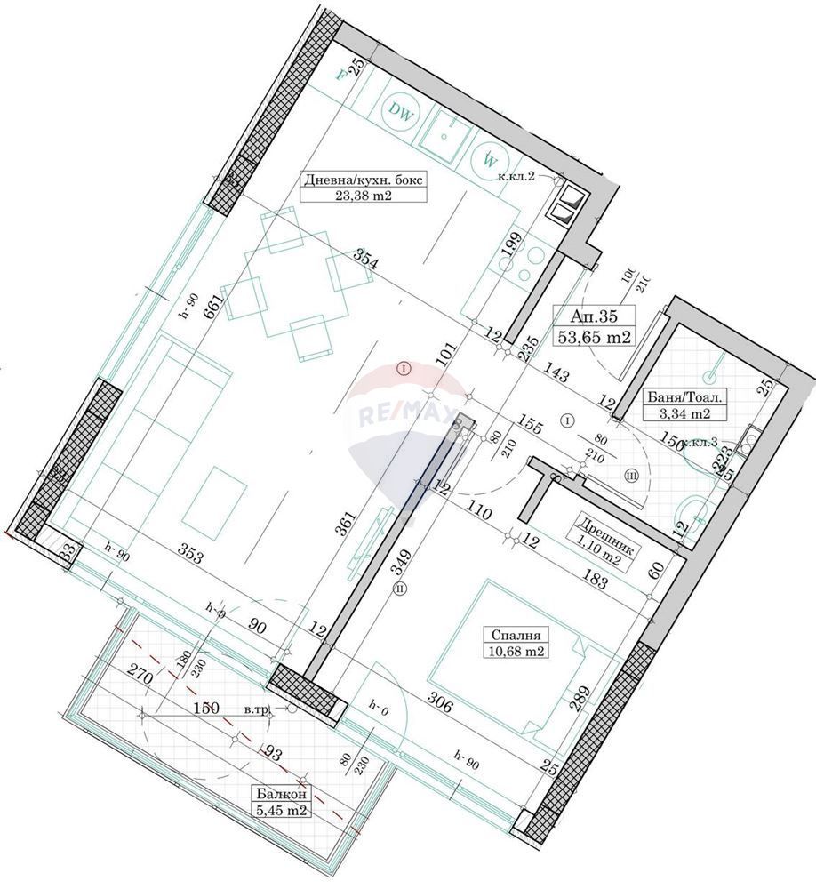 Продава се Двустаен апартамент в Варна, Виница - 59 кв.м за 1589 €/кв.м - Снимка #5