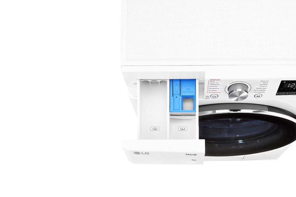 Стиральная машина LG 9 кг F2V9FW9W TurboWash™360˚