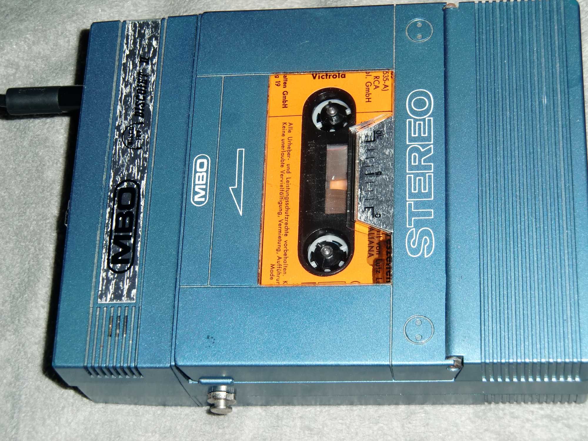 MBO DISCOIET ii walkman vintage , obiect de colectie