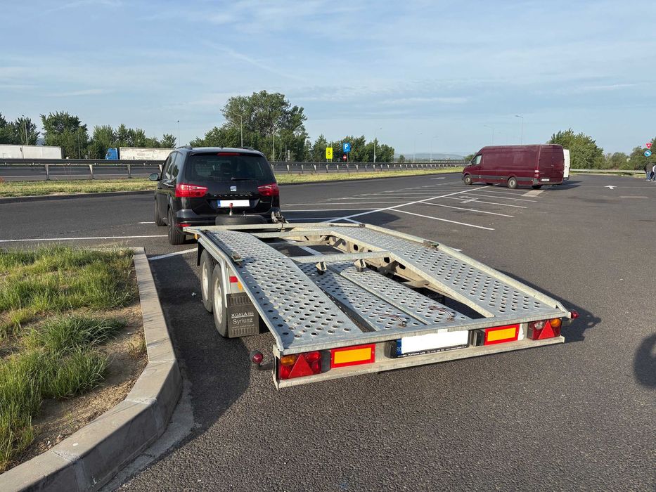 Platforma auto Trailer Remorca Gala Siriusz 4 m 2t