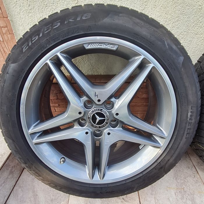 Set Jante Mercedes-AMG 5-TWIN-SPOKE, 5X112X18- 7,5J ET42,5-A Class