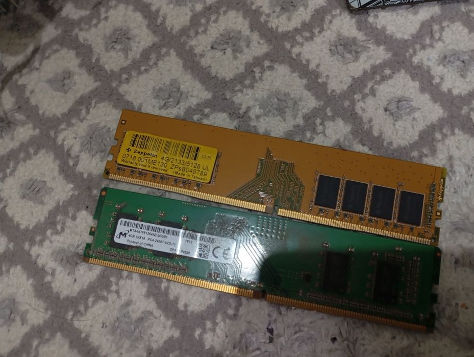 Оперативная память 2 планки по 4