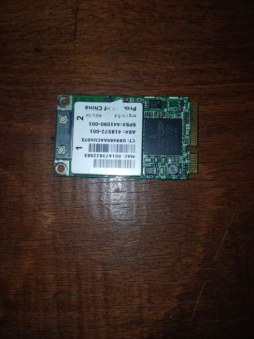 Placa retea laptop hp dv6000