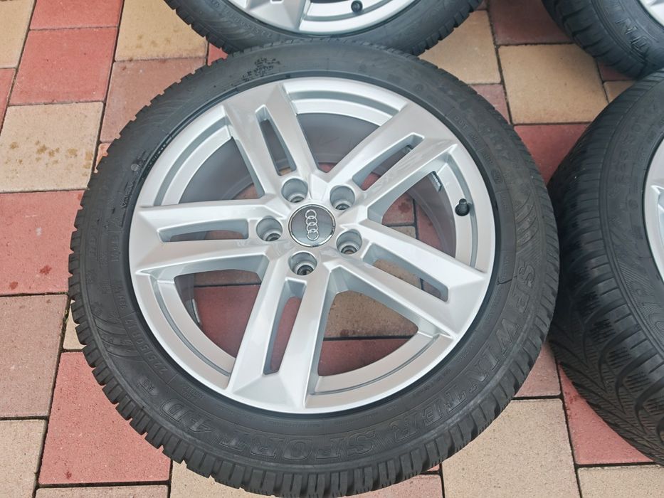 Jante originale audi A4 B8-B9 225 50R17 iarna Dunlop 2020