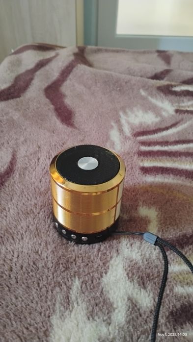 Mini boxa aurie Bluetooth