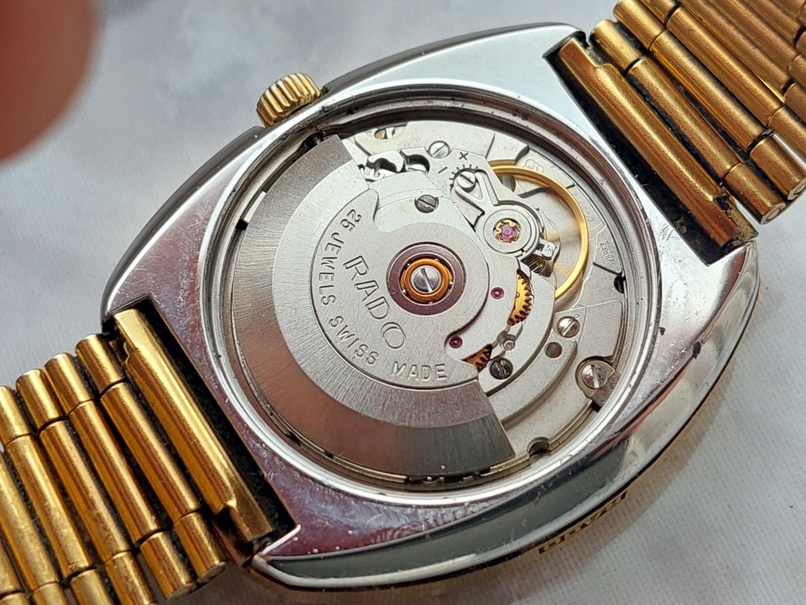Ceas Rado DiaStar automatic auriu impecabil, colectie vintage