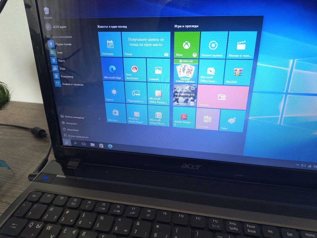 ACER aspire 15 core i5