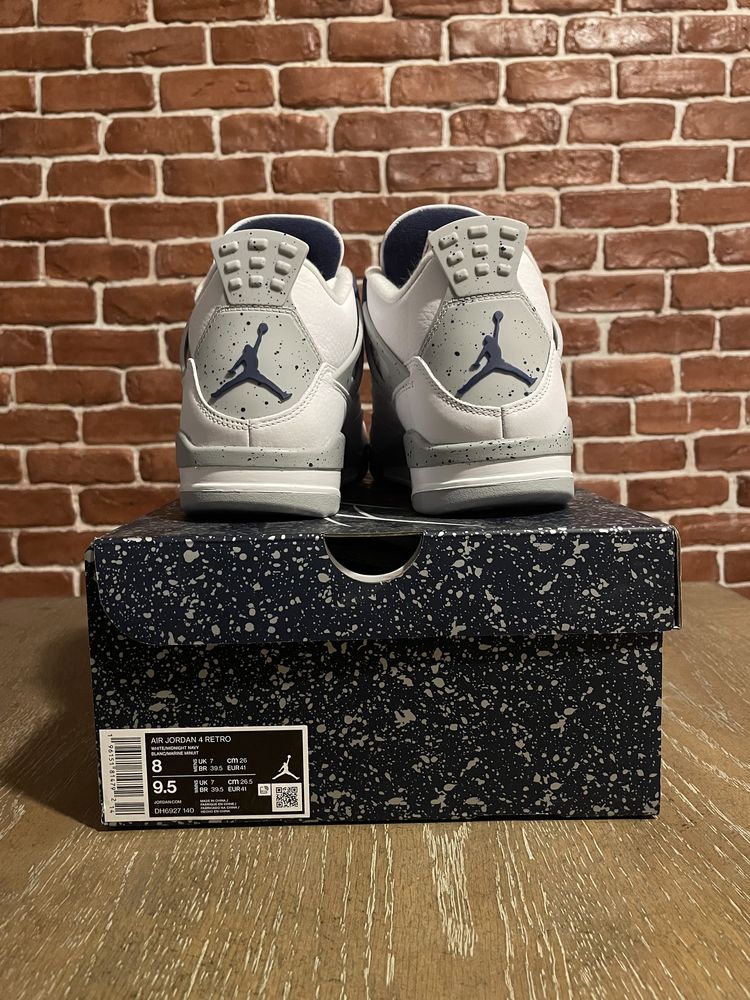 Jordan 4 retro Midnight Navy