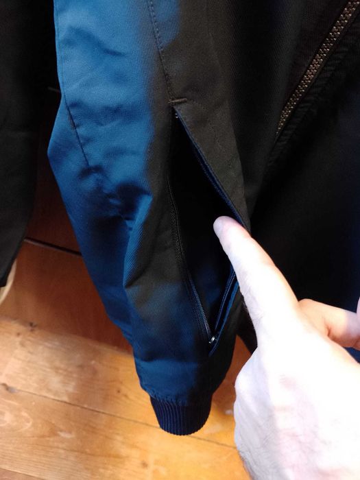 Bluza trening Adidas alb albastru L