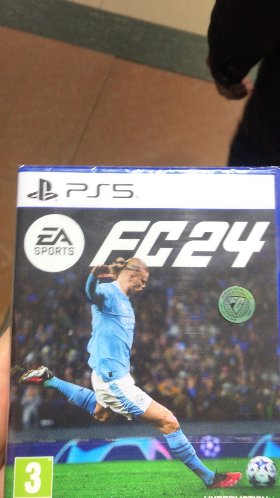 Диск FC24 для PS5