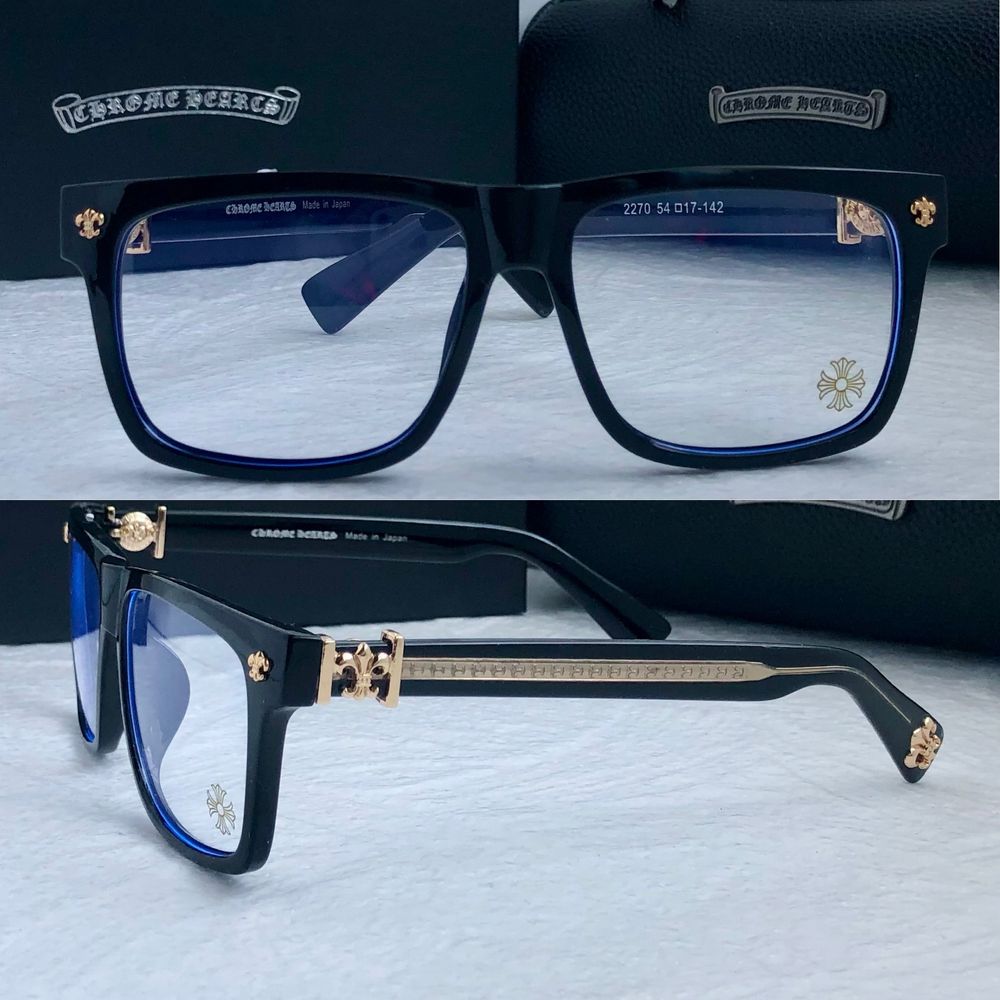 Очила за компютър Диоптрични рамки прозрачни слънчеви chrome hearts
