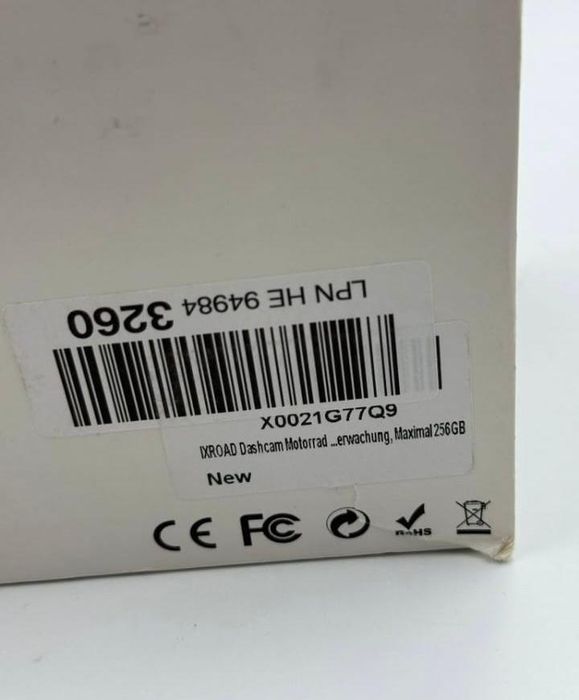 Ixroad motorcycle dash cam