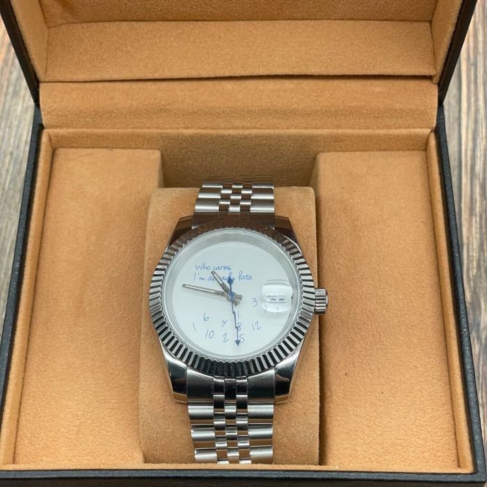 Ceas Seiko Datejust "Who cares I'm already late" Automatic