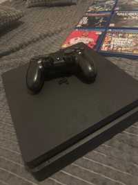 ps 4 slim+ 13 jocuri+ 1 controller