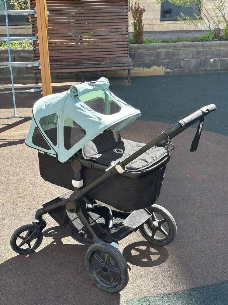 Bugaboo Fox 2 коляска б/у люлька и прогулочный блок