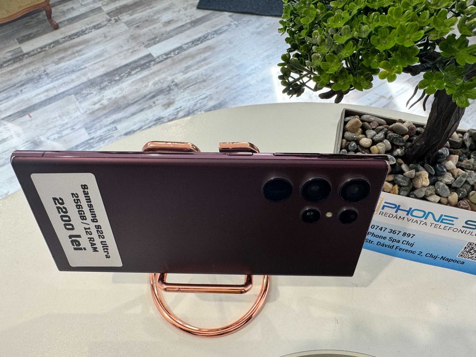 Samsung S22 Ultra 256GB/12RAM - Din magazin,cu garantie! Folie Gratis