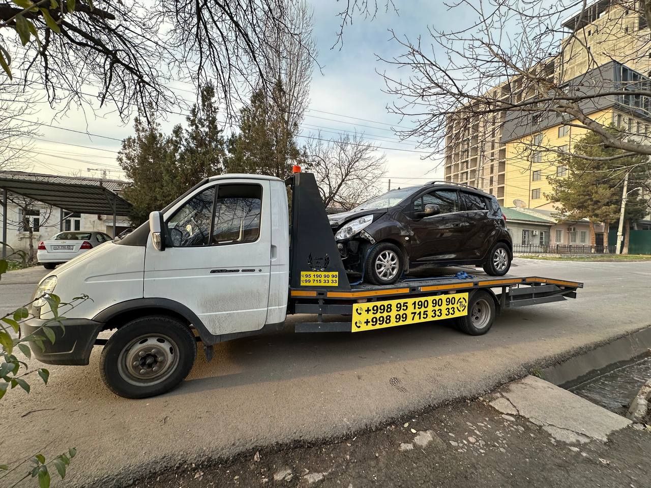Evakuator xizmati 24/7 40 mindan boshlanadi