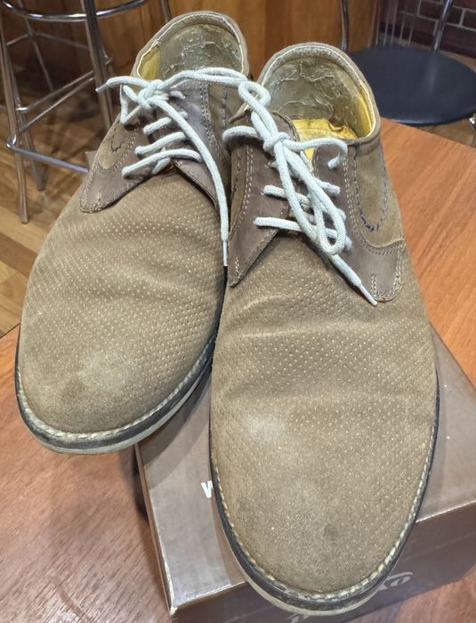 Продам замшевые летние ботинки