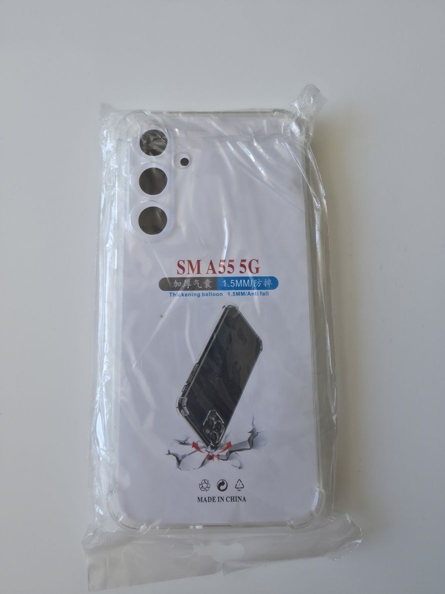 Samsung Galaxy A55 прозрачен кълъф, кейс, гръб case