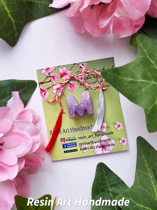 Martisor - brosa mini litera