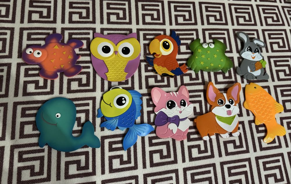 Мини коврики для ванны (10 штук)