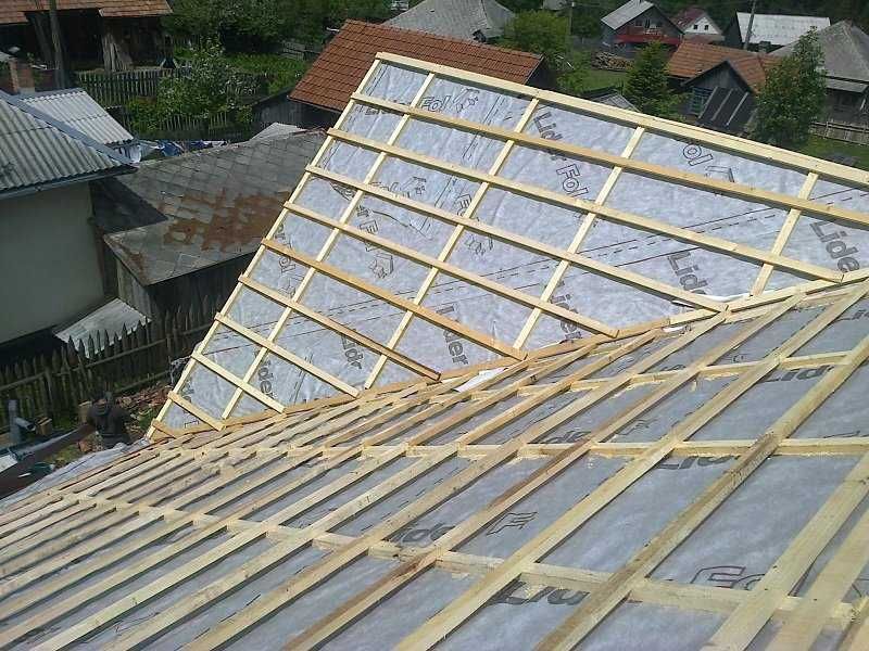 Mansardare, reparatii orice tip acoperis, sistem complet