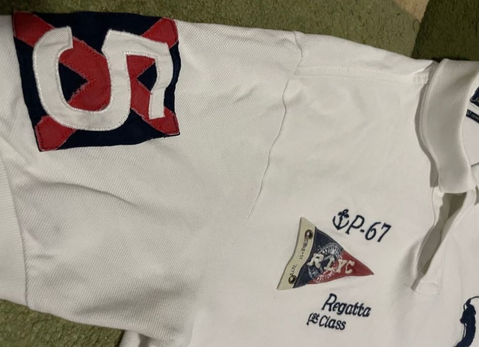 Мъжка тениска с яка Polo Ralph Lauren Big Pony