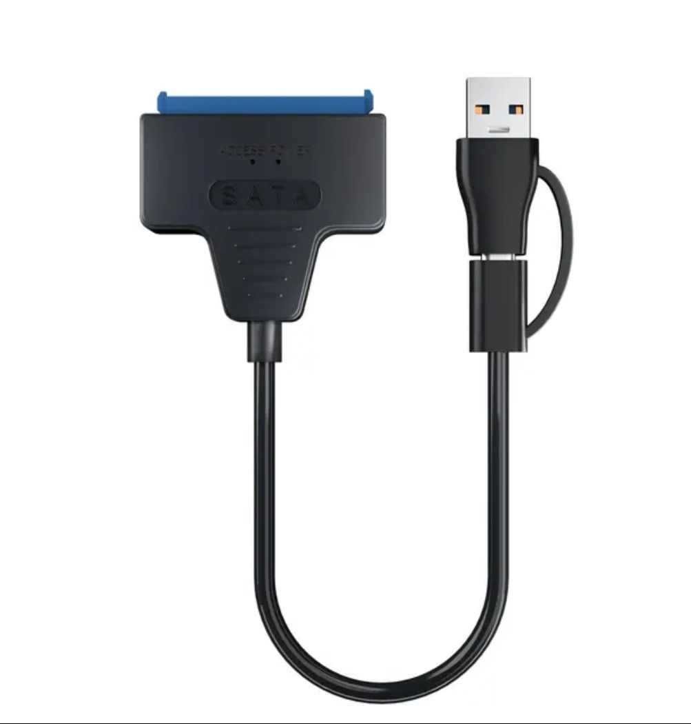 Cablu adaptor SATA la USB-C 3.0/USB 3.0 pt hdd ssd laptop 2.5 inch