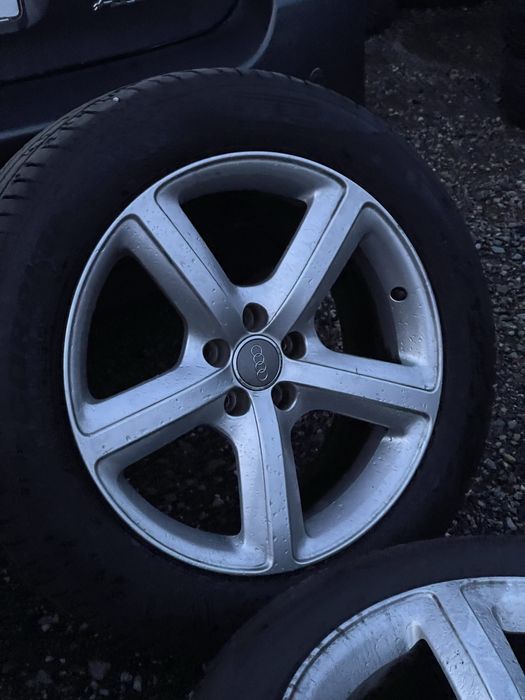 Jante Audi Q5 R19 + Anvelope Pirelli 235/55/19 aproape NOI