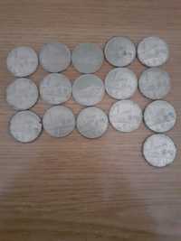 Vând 16 monede de 1leu din 1966