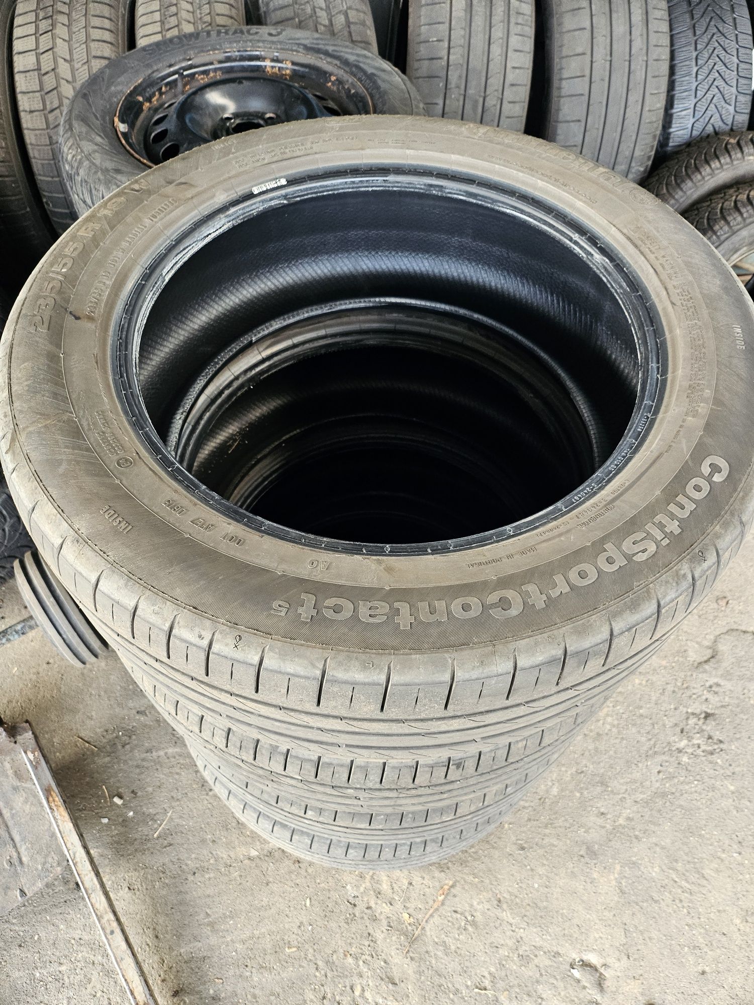 Set anvelope de vara Continental 235/55R19 101W