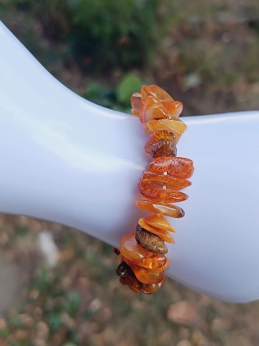 Veche bratara din chihlimbar natural baltic