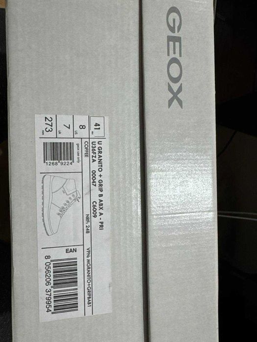 Ботинки мужские водонепроницаемые Geox Granito Waterproof Ankle Boot!