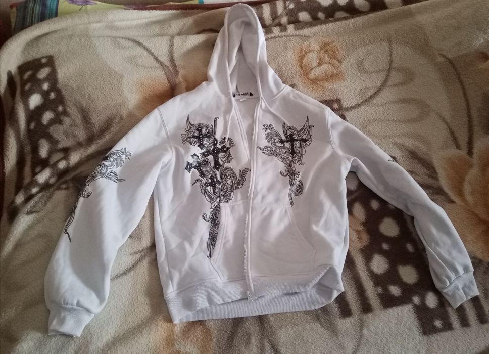 Зип худи оверсайз