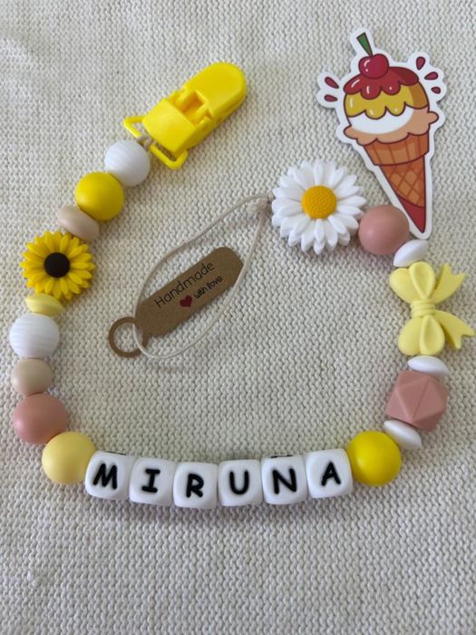 Lantisoare silicon / Lantisoara suzete / Lantisor bebe cadou