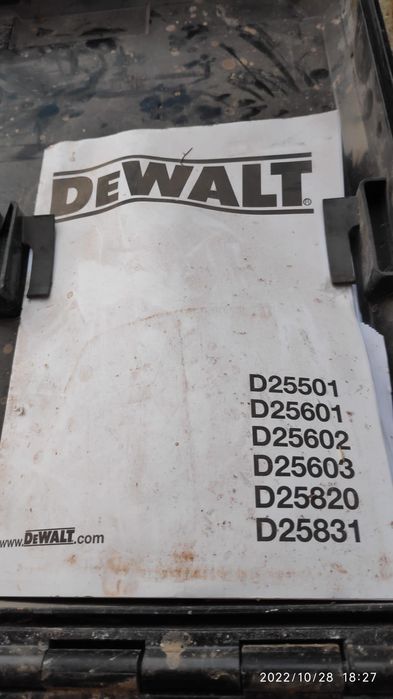 Ciocan rotopercutor Dewalt max tip D25601-QS + burghie