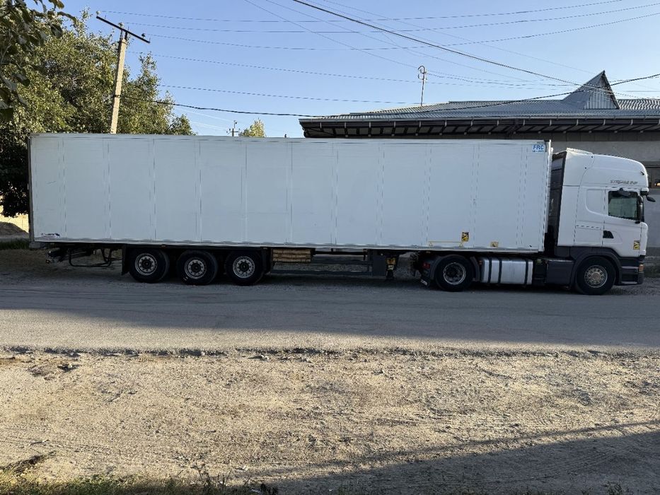 SCANIA + SCHMITZ рефрижератор сотилади