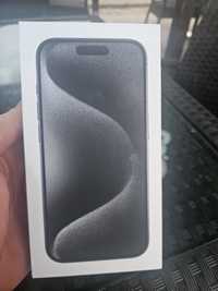 Vand Iphon 15 Pro Black Titanium 128gb sigilat Pret 5000 lei