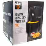 Немски Компактен фритюрник STAR с горещ въздух 2 в 1