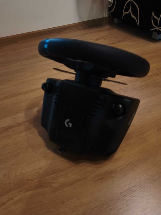 Волан с педали и скорости -  Logitech - G923 + Shifter , PC, черен
